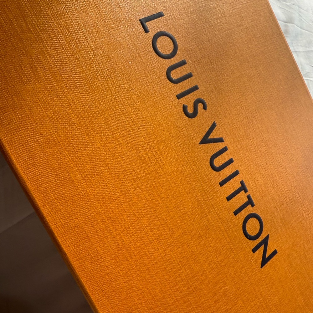 Louis Vuitton Gray Knit Scarf
